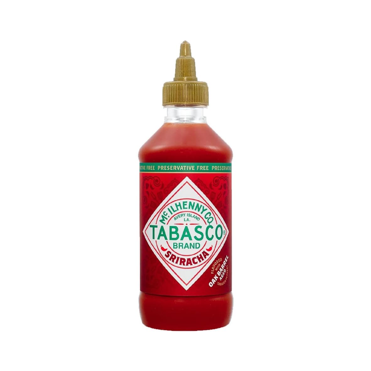 Salsa Piccante Tabasco Sriracha 300 g 256 ml