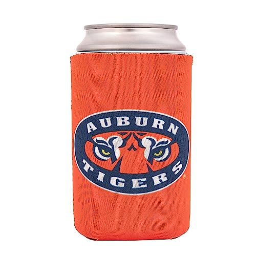 Desert Cactus Auburn University Can Insulator Beverage Cooler 1 Pack Foam Beverage Holder Tigers War Eagle (1 Pack Can - Design B)