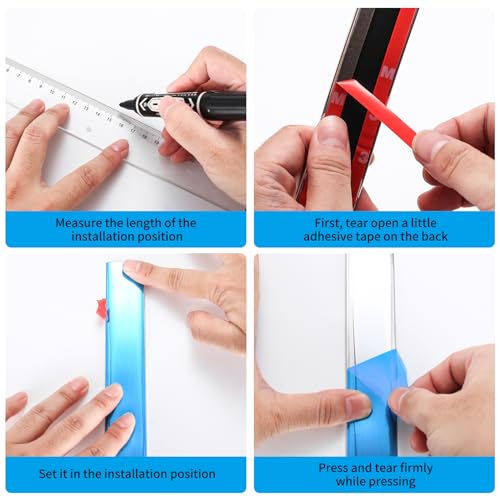 Zierleisten Selbstklebend Wand, 30mm x 5M Chromleiste Selbstklebend, Silber Chrom Zierleiste Auto Chromleiste, Wandleisten Zierleiste Selbstklebend für Auto Karosserie Wand Möbel Dekoration