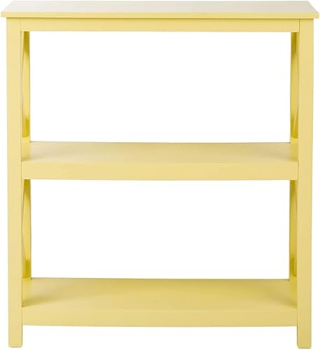 Pearington Estantería para libros, tamaño único, amarillo