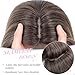 Molefi Hair Toppers for Women with Thinning Hair,18 Inch Long Layered Topper,Synthetic Wiglets Pieces For Women 6.5