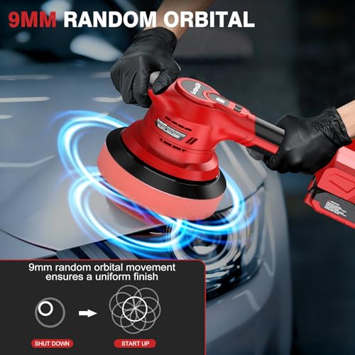 SundpeyPRO 6 Inch Random Orbital Polisher