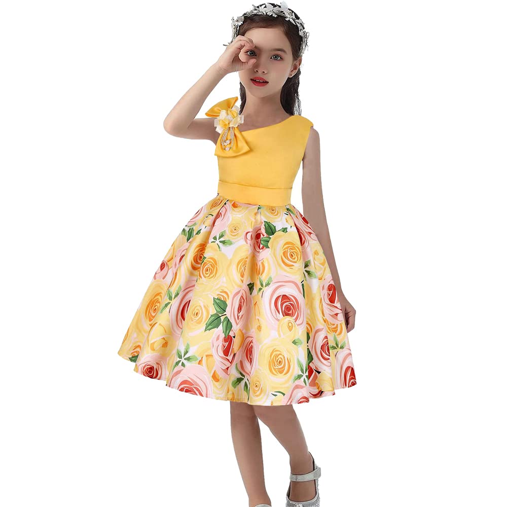 Cichic Girls' Party Flower Wedding Elegant Formal Dress 2-10 Years — view 34
