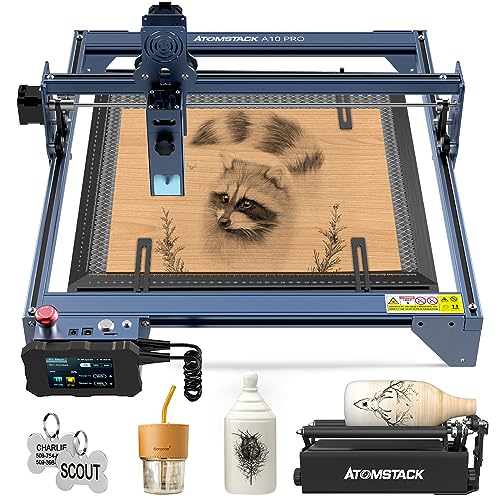 Ampia compatibilità: la macchina per incisione laser A10 può essere compatibile con vari software di incisione sofisticati come LaserGRBL, LightBurn, supporta Win XP/Win 7/Win 8/XP/Win 10 e supporta anche il sistema MAC (LightBurn). supporta la masterizzazione dei formati di file NC, BMP, JPG, PNG, DXF, ecc.