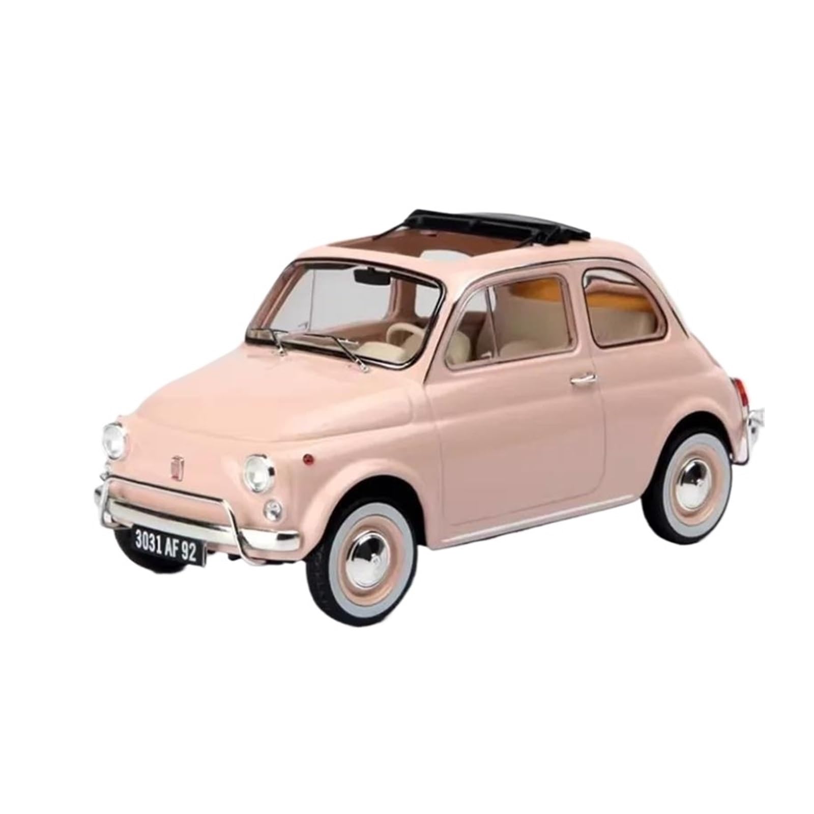 1 18 per la collezione di modelli auto in metallo pressofuso 500L del 1968 espositore da tavolo statico per souvenir