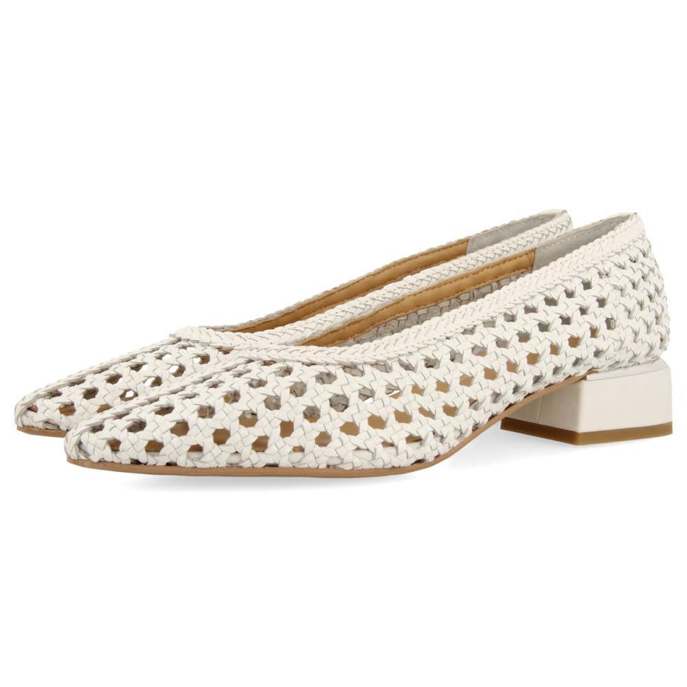 GIOSEPPO Women's Eastham Sandal, White, 3.5 UK