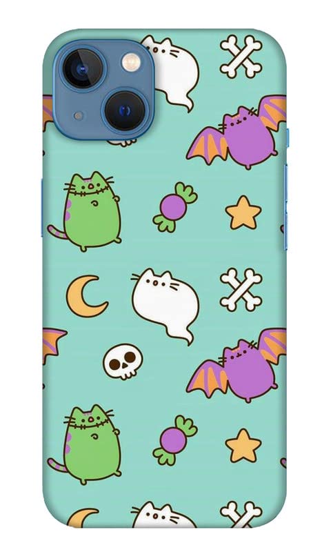 Grey Cloud India Helloween Back Cover for Apple iPhone 13 (Poly Carbonate | Multicolor)