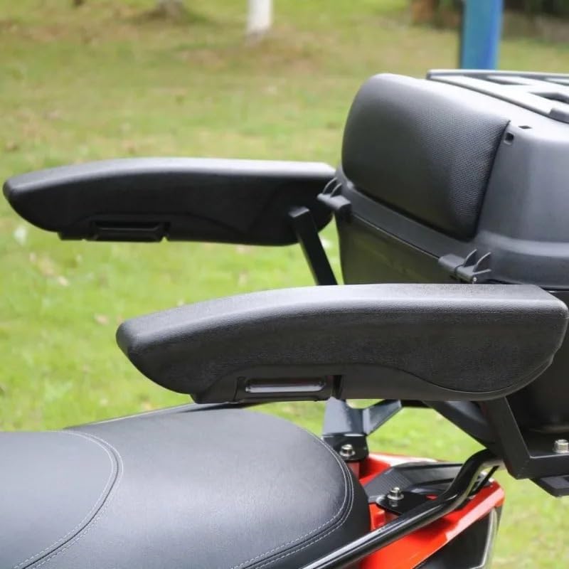 Accoudoir de modification de siège arrière de moto pliable