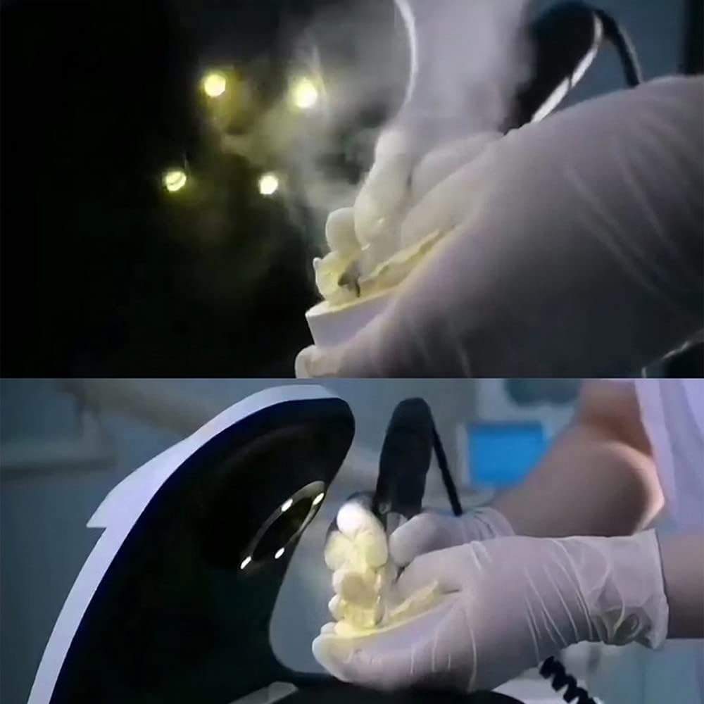 Collettore di polveri Portatile con aspirapolvere Dentale Leggero per Clinica Dentale Piccolo collettore di polveri + Filtro 2