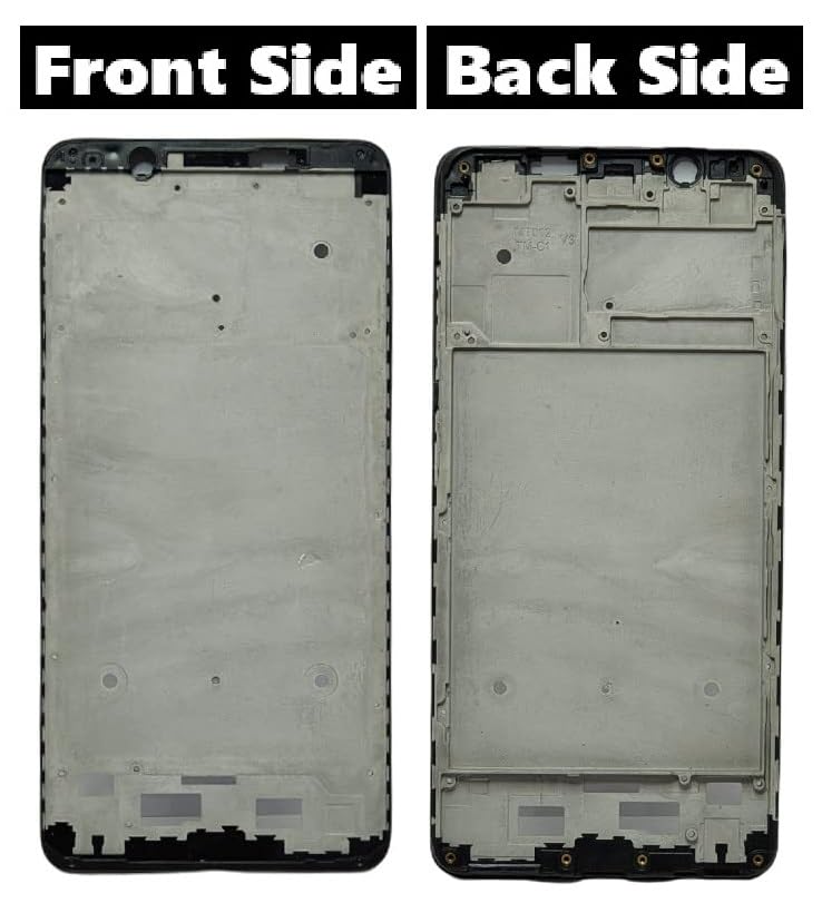 Image of LCD Middle Frame Chassis Housing Compatible with Vivo V7 Plus - (Black)