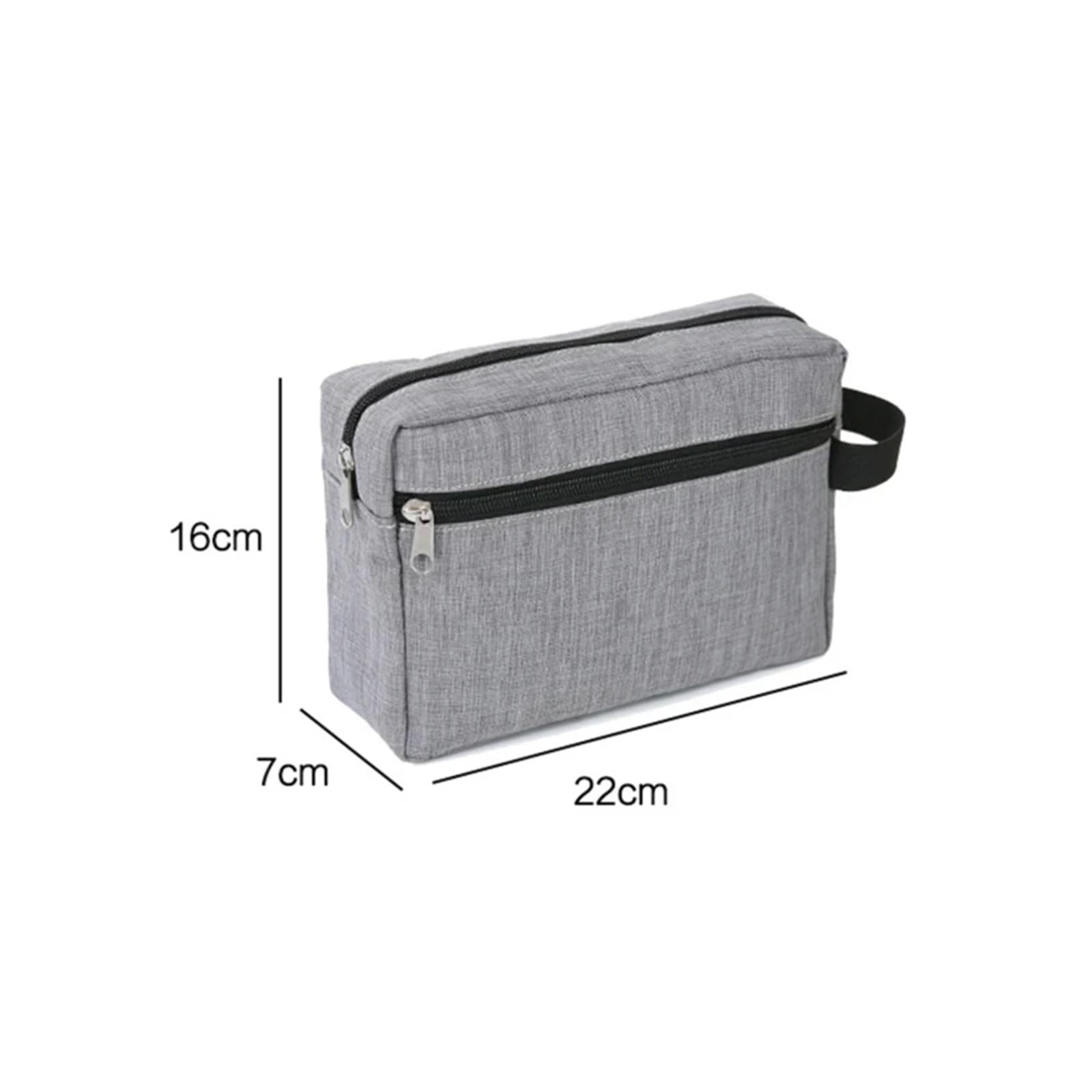 Torby kosmetyczne Kosmetyczka podróżna męska kosmetyczka damska niezbędne etui na kosmetyki wodoodporna damska kosmetyczka kosmetyczka kosmetyczka organizer do przechowywania kosmetyków(A-grey)
