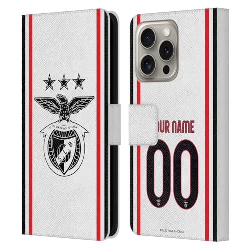 Cadeau idéal supporter Benfica coque cuir personnalisée iPhone 16 Pro