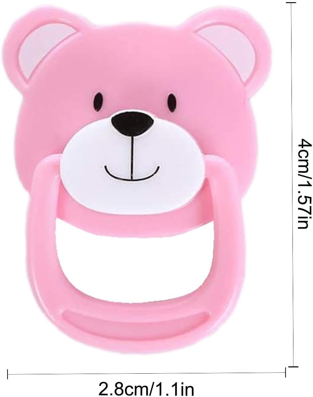 | Magnetic for Reborn Dolls | Cute Bear Shaped Simulation Magnetic Nipple, Magnet s Toy for Reborn Only