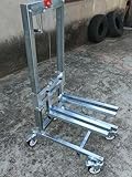 Strumento Di Sollevamento, Carrello Elevatore Ad Argano Portatile,Con Cavo Acciaio 60 kg C...
