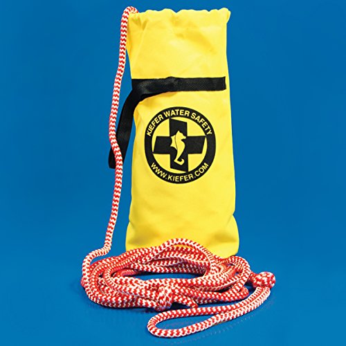 Buy Kiefer Safety Throw Bag, Deployed Length 50 Feet, Yellow Online