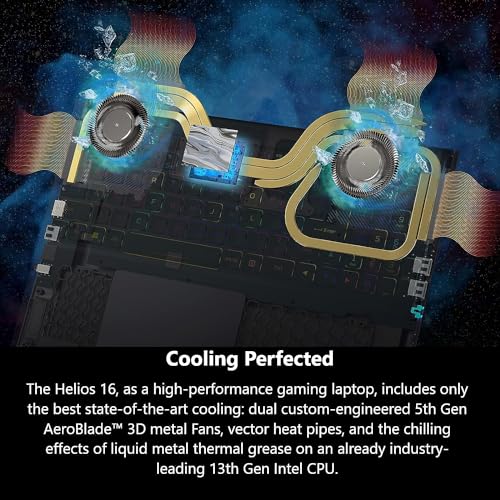 Image of acer Predator Helios Neo 16 Gaming Laptop, GeForce RTX 4070, Intel i9-14900HX, 16 inch IPS 240Hz 500 nits Display, 64 GB DDR5 RAM, 2 TB SSD, Windows 11 Pro, Office Pro Lifetime License