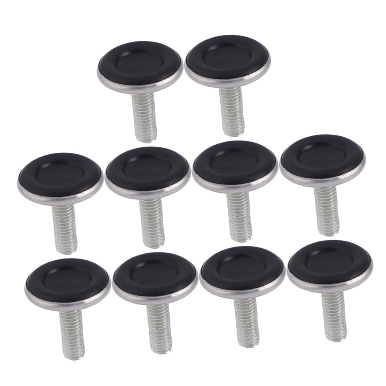 Patas para muebles regulables con tornillo de pie ajustable para una estabilidad total, 24 uds