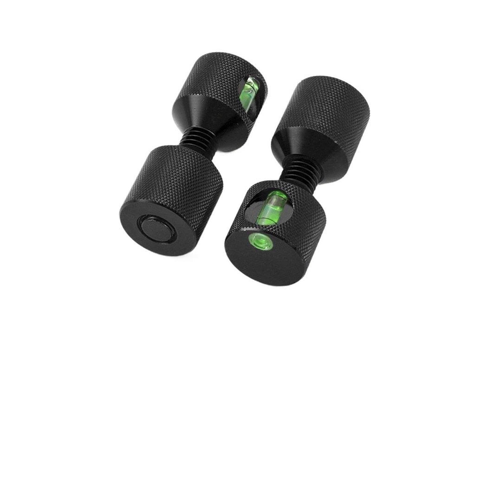 Perni a due fori da 1-1/8" Livello incorporato in alluminio