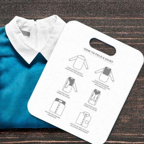 Tablero para carpetas de camisas - Tablero plegable para camisetas, organizador de camisetas duradero | Tabla plegable para camisas, tabla plegable para ropa fácil de doblar, carpeta de tela resistent