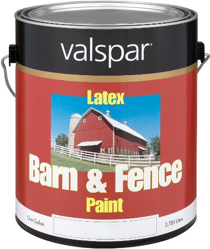 1 Gallon Red Exterior Barn & Fence Latex Paint 18-3121-10 GL