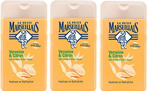 Le Petit Marseillais - Gel de ducha extra suave (250 ml, 3 unidades)