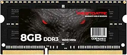 Memória Ddr3 8gb 1600mhz 1.5v Notebook Westgatte Sodimm para Notebook, Laptop, Criadores de Conteúdo, Fotógrafos, Designers