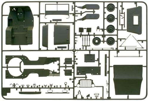 Miniatura 11 de (ITALERI) 3635 Willys Jeep MB 80 aniversario 124 Kit de modelo