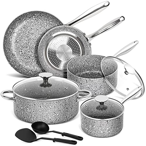 Michelangelo Pots And Pans Set 10 Piece