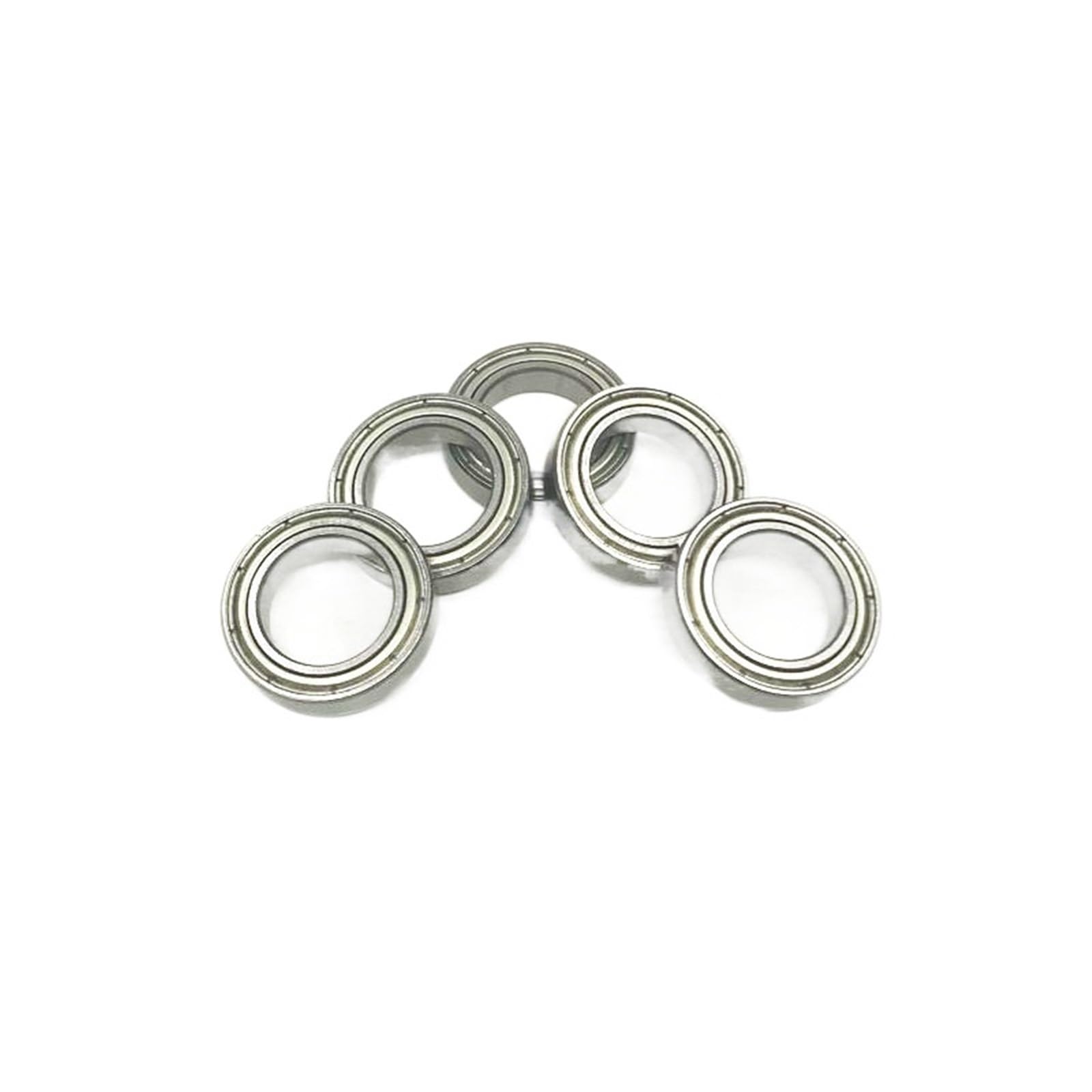 Łożyska kulkowe ABEC-5 6800ZZ, 10 szt., 10 x 19 x 5 mm, metryczne, cienkie, z solidną obudową żeliwną, do zastosowań samonastawnych