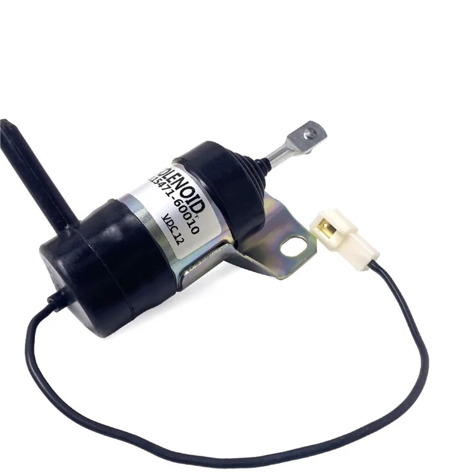 15471-60010 DC12V 24V Diesel Engine Fuel Shutoff Stop Solenoid Stop Solenoid Valve for Generator Parts 052600-100(24V)
