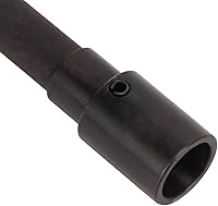 Vista 7 de Eje de transmisión de la bomba de aceite, eje de transmisión de la bomba de aceite de motor negro, resistente a la fatiga, acero de alta