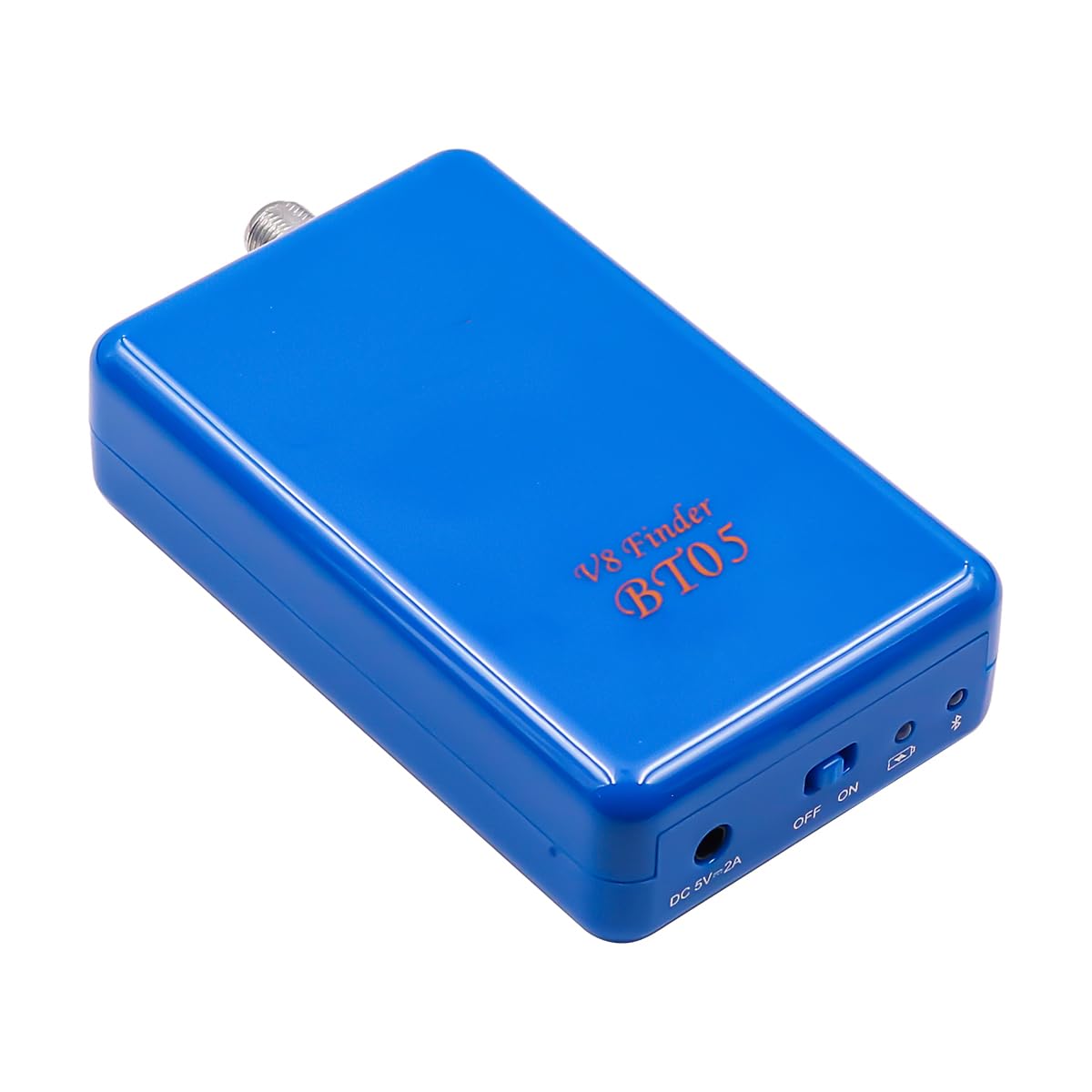Satellite Finder Meter V8 Finder BT05 Satfinder DVB S2 Satellite Finder Multi Standard Décodage pour Digital Bluetooth HD Satfinder pour le réglage de l'antenne satellite
