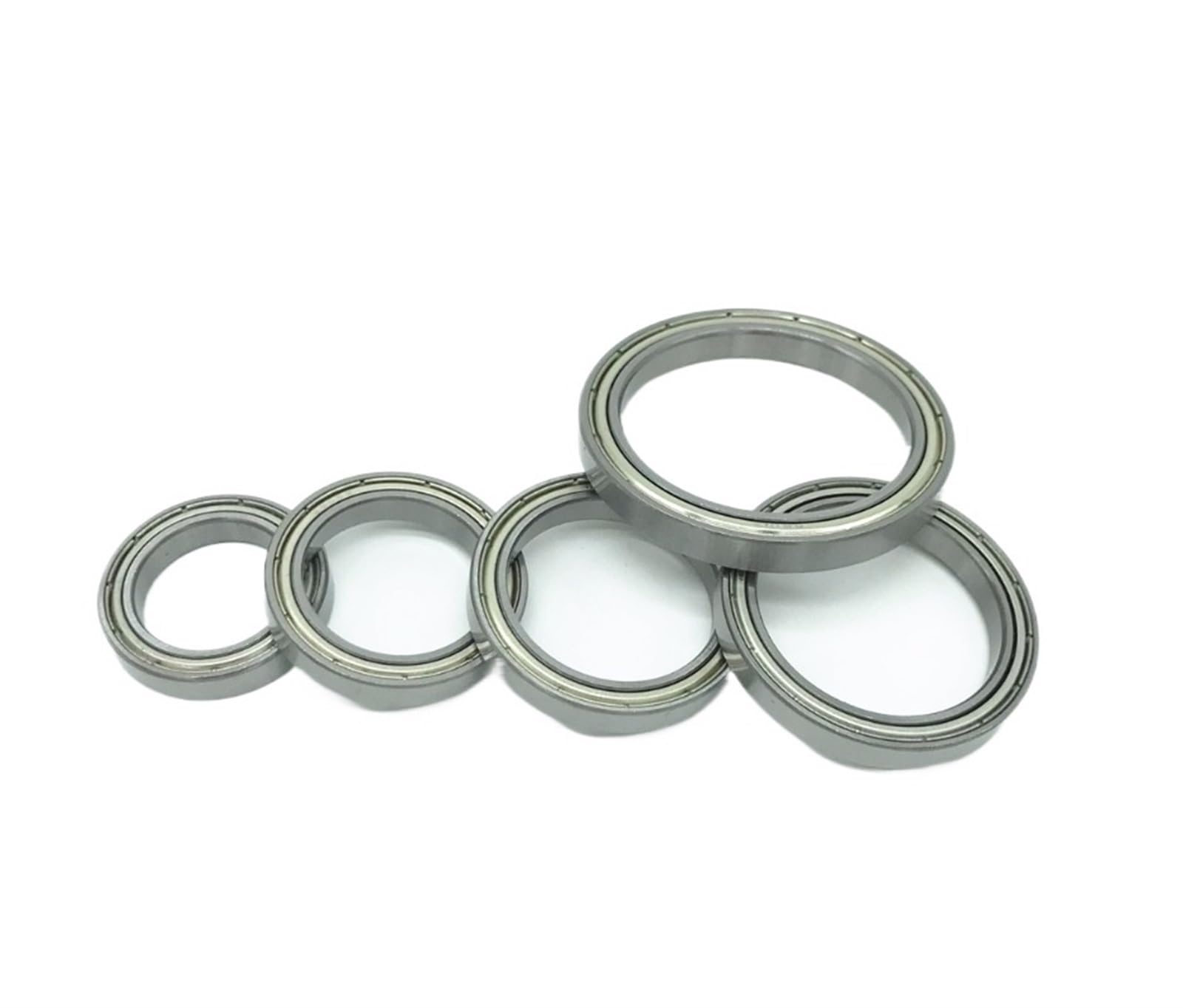 XRKJKQIDG Bimetal Seal Shield Micro deep Groove Bearing 10pcs 6705ZZ 25x32x4mm Thin Deep Ball Bearings