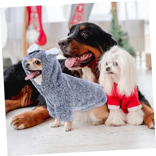 Disfraz cálido para perros LIOOBO, abrigo azul talla M miniatura 6
