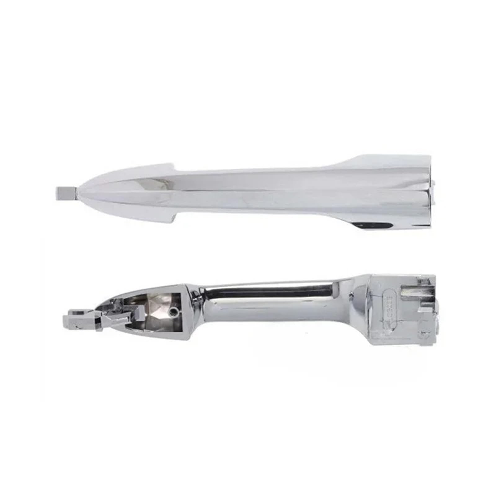 DUDUYANG Car Outside Door Handle for Chrysler for Ypsilon MK3 2011 2012 2013 2014 2015-2020 1Piece Cars Doors Handles Without Holes