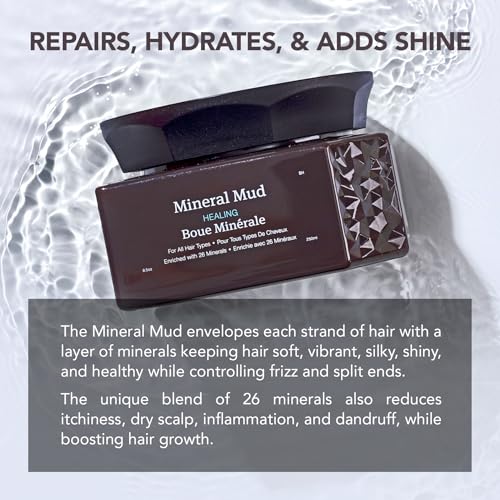 Saphira 1640007 Mineral Mud Hair Mask, Deep Healing Hair Treatment For Dry, Damaged, Bleached, Color-Treated Hair And Scalp thumb #2