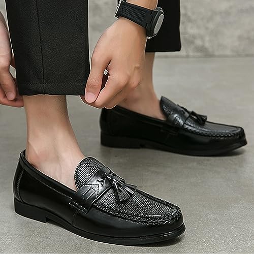 Mocasines de hombre con punta mocasín tejida para un estilo casual sofisticado 4