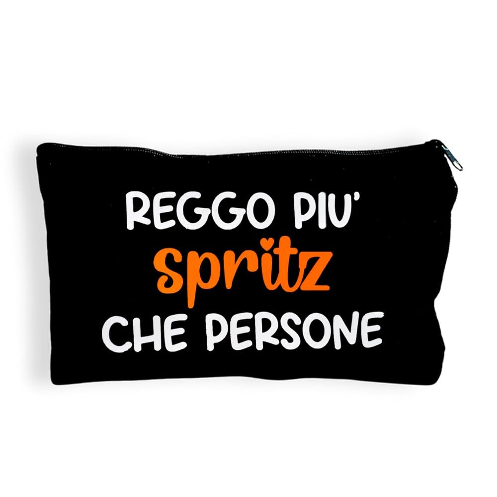 Pochette reggo più spritz che persone, idea regalo per le amiche.