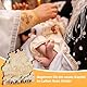 Giftota Geldgeschenk zur Taufe mit Umschalg, Arche Noah Taufe Geschenk Holz, Taufgeschenke Jungen, Taufgeschenke für Mädchen, Geldgeschenke Verpackung Taufe