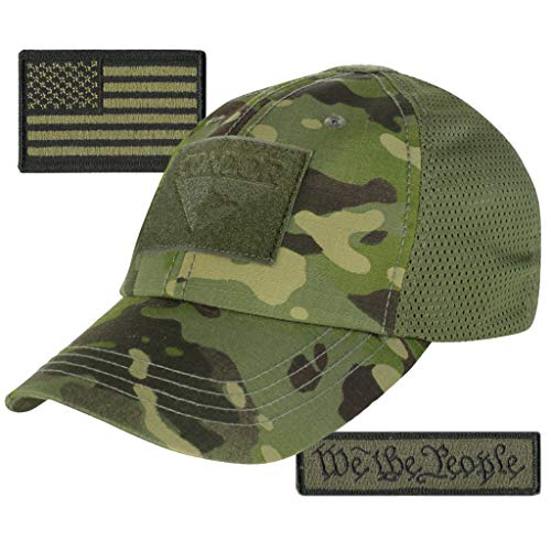 Condor Operator Cap Mesh-Back Bundle - AR-15 & We The People Patches