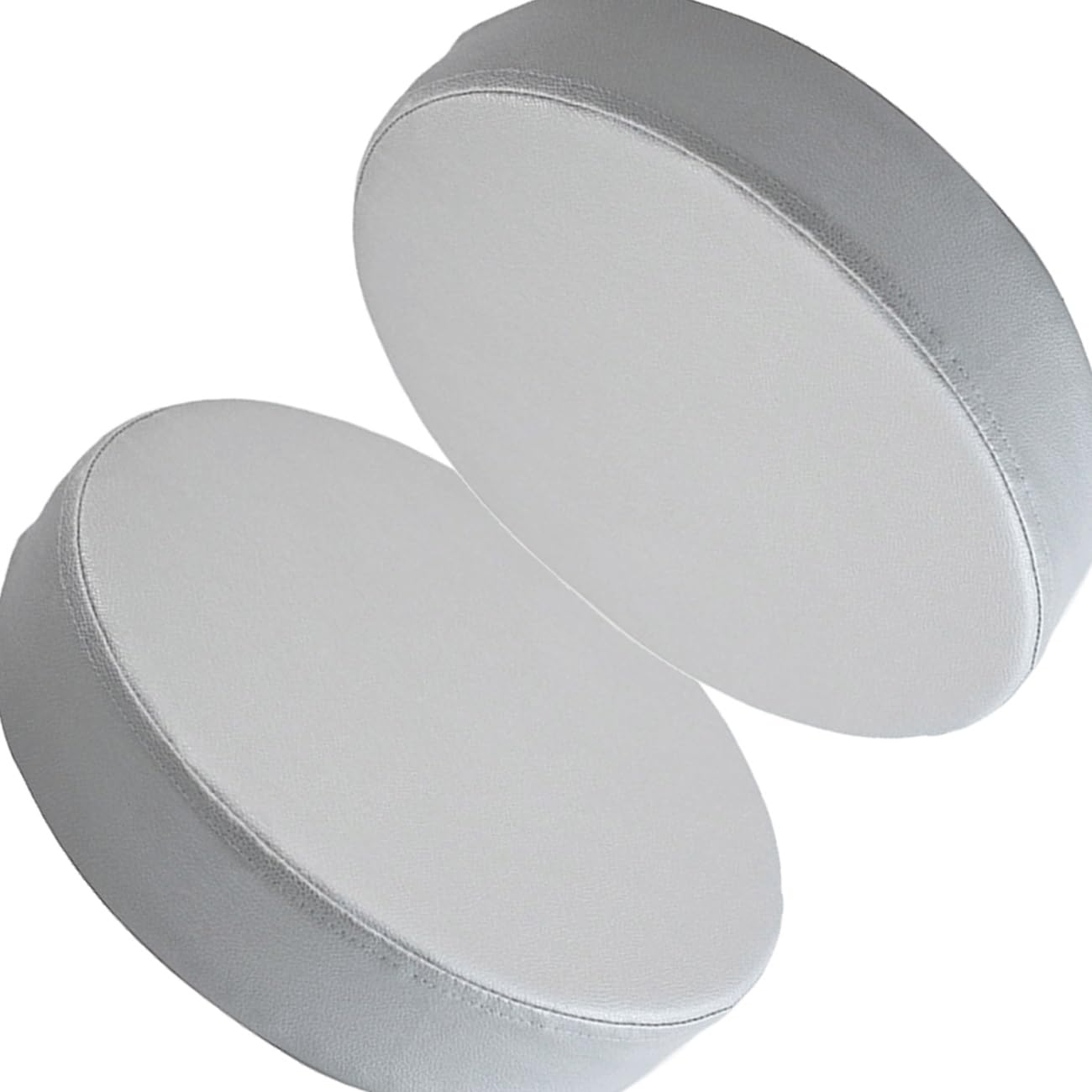 SDNAM Round Chair Cushion 40/45/50cm, Thick 5/8cm Garden Chair Cushions Seat Pads,Waterproof Round Chair Cushions Pad Mat for utdoors/Indoor/Patio/Swing/Floor/Garden(J13,2pcs 40X40X5cm)