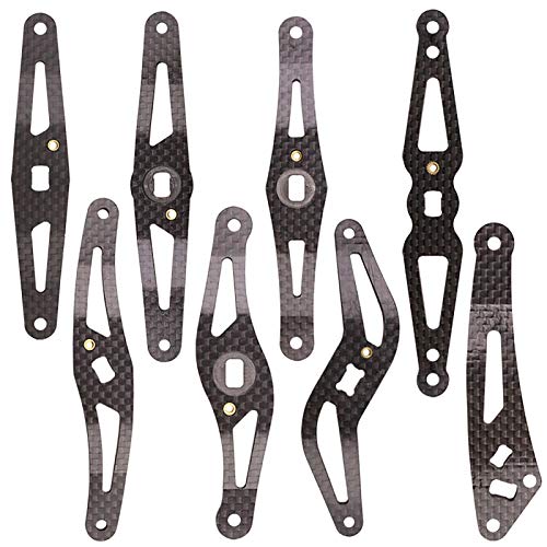 Ferramenta de pesca basculante, alavanca de fibra de carbono anticorrosão com cabo de carretel de pe