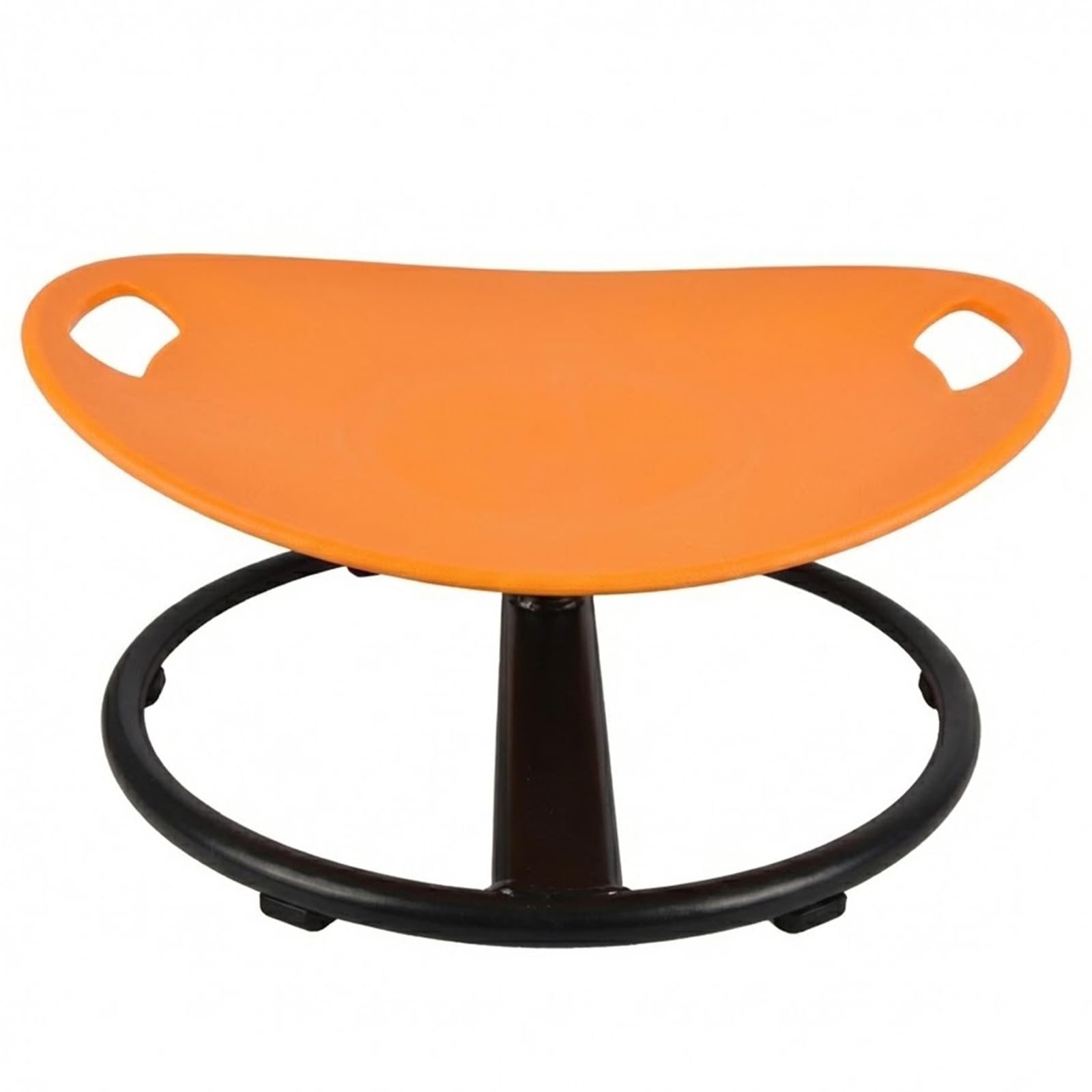 TopHomer Sensory Spinning Chair for Autism - 360° Swivel Seat for ADHD Kids 3-8 Years, Safety Handles & Non-Slip Base, Indoor Outdoor Motion Sickness Relief (Orange)