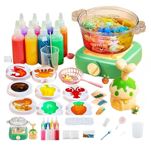 Mudfuio �܂܂��ƃZ�b�g �L�b�Y�L�b�`���������� �A�������t�� ���S�v�j�v�j�f�� �m��ߋ� 3�Έȏ� �j�����p �y�ʎ����^�ѕ֗� �v���[���g (�O���[��,8�{����A���M���_�i�g���E��8��3D�^�i28�_�Z�b�g�j)