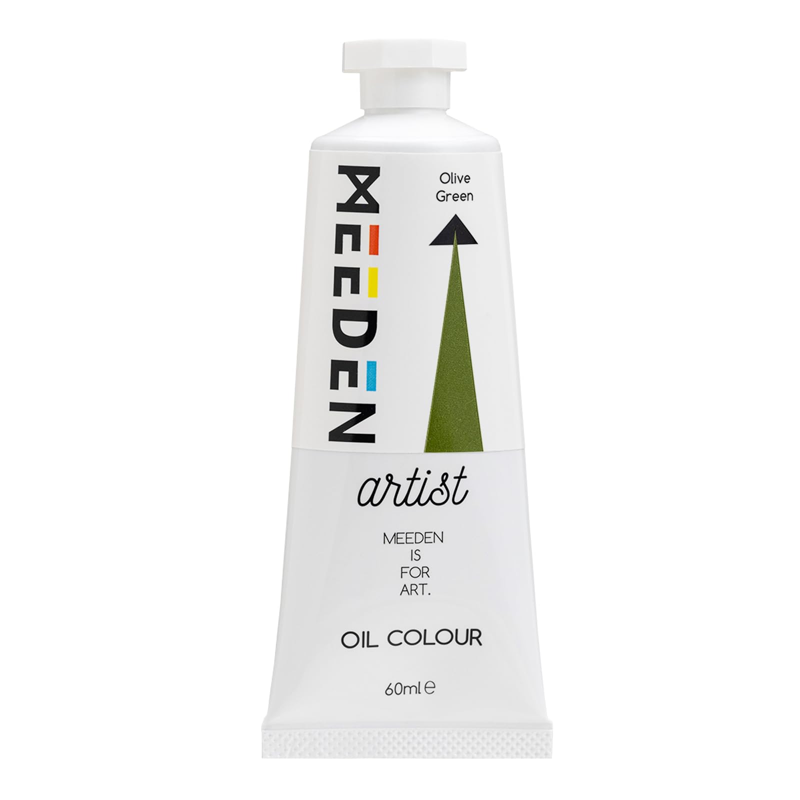 Meeden Olive Green Artist Grade Oil Paint: - 60Ml Tube, Professional Art Paints For Canvas Painting
