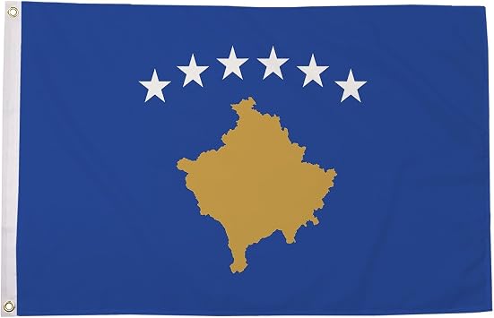 Kosovo Small Flag 3ft x 2ft 90cm x 60cm