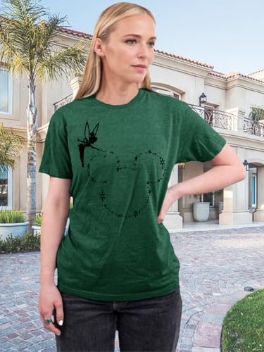 Image of Magic Kingdom Castle Shirt Holiday Short Sleeve Boho Clothes for Women