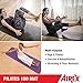 AIREX Exercise Mat Pilates 190 for Yoga, Physical Therapy, Rehabilitation, Balance & Stability Exercises - 75