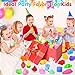 Yunaking 130PCS Squishies Mochi Squishy Toy, Kawaii Squishies Party Favors for Kids Stress Relief Fidget Toys Treasure Box Toys Classroom Prizes Kid Easter Egg Fillers Xmas Goodie Bag Stuffers, Random