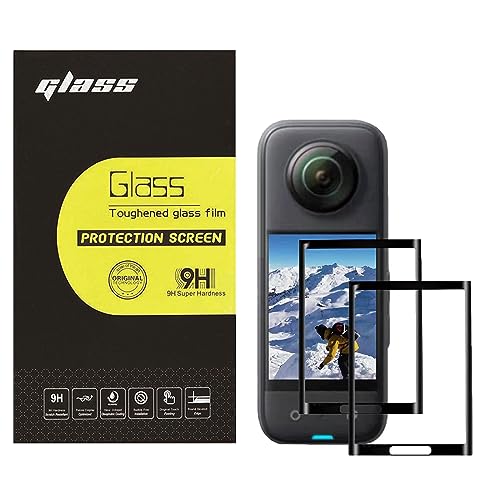 【Insta360 X3 専用】 2枚セット 超薄液晶保護フィルム Insta360 X3 対応 透過率95%以上 高硬度9H 撥水 撥油 撥指紋